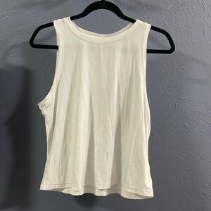 White Beyond Yoga tank top
